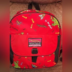 New Red Kids Nature Explorer Backpack